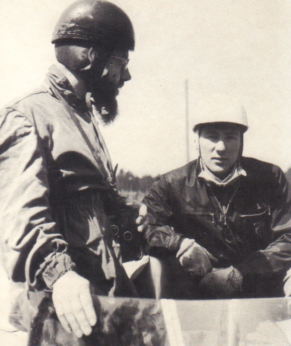 Moss et Jenkinson durant les essais à Hockenheim.