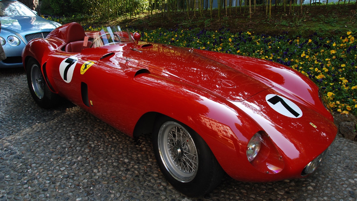 Ferrari 121LM identique à celle de Castellotti en 1955 Source : forza-rossa.over-blog.com