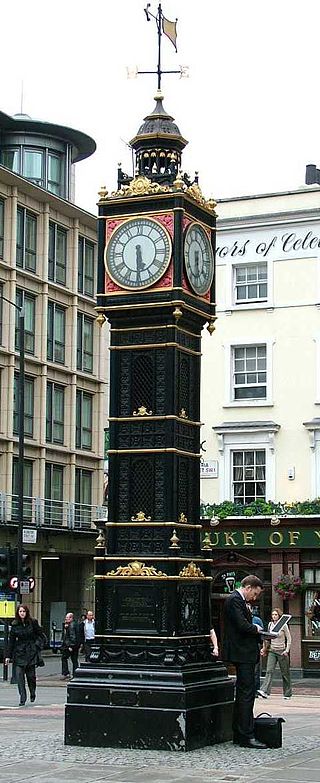 The Clock Tower, dit ''Little Ben'' à Londres près de Victoria Station Source : wikipedia