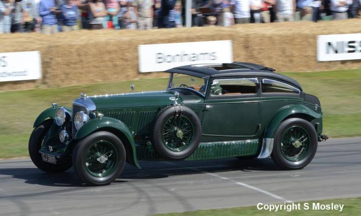 La Blue Train Special au Festival of Speed de Goodwood en 2015 Source : photo by courtesy of Stephen Mosley