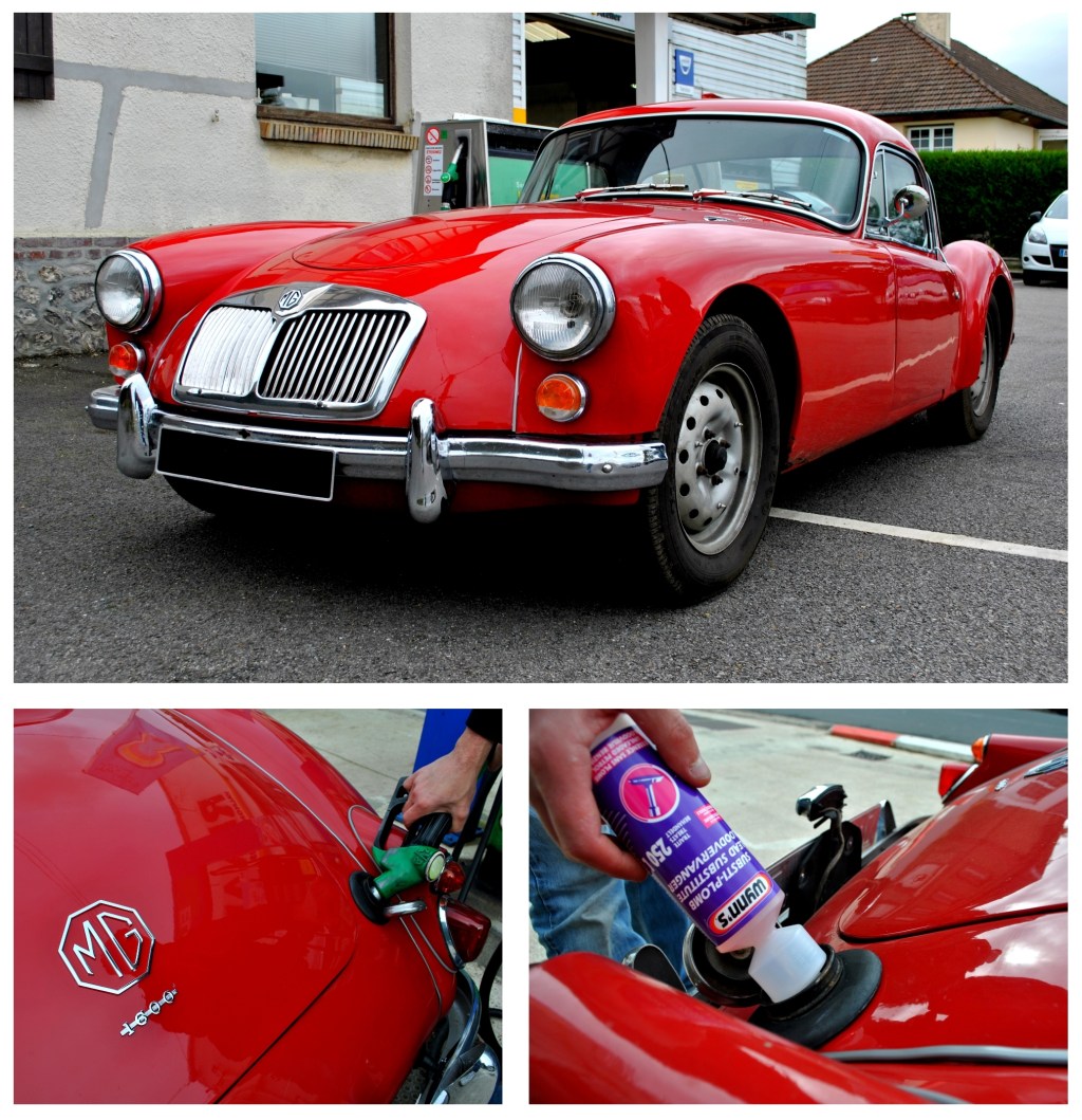 Arrêt à la station