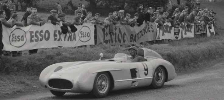 Mercedes 300SLR n°9 de Juan Manuel Fangio et Karl Kling