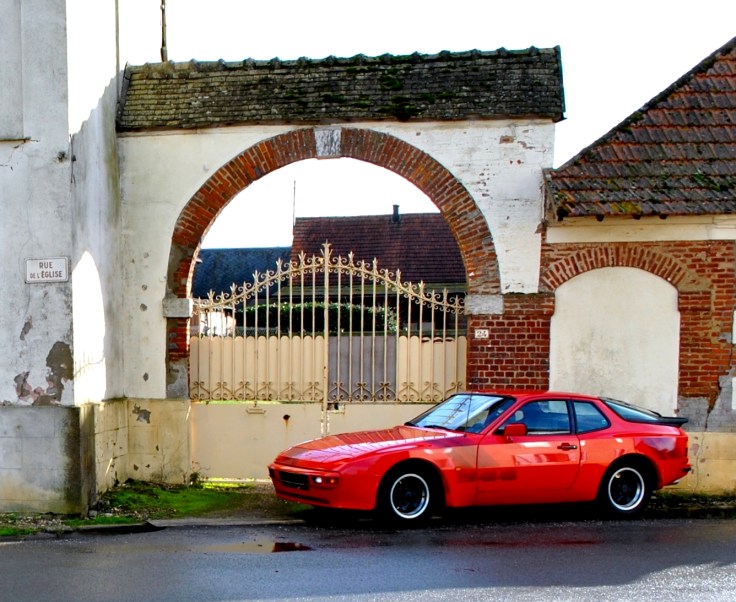 Forêt-la-Folie, départ de la boucle dans le Vexin
