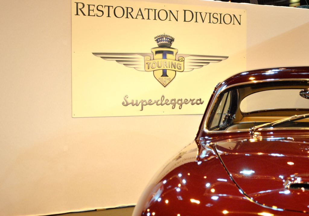 Deux créations Touring Superleggera à Retromobile