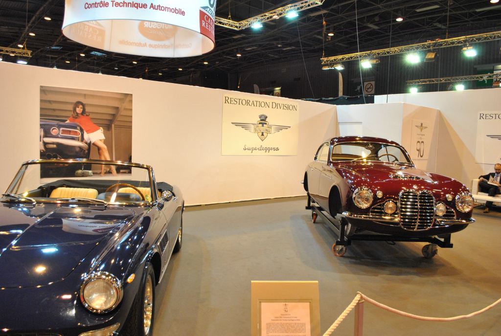 La Maserati A6G Gran Sport coupé carrossée par Frua présentée au Salon de Turin en 1952.
