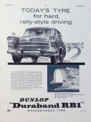 Publicité Duraband de Dunlop
