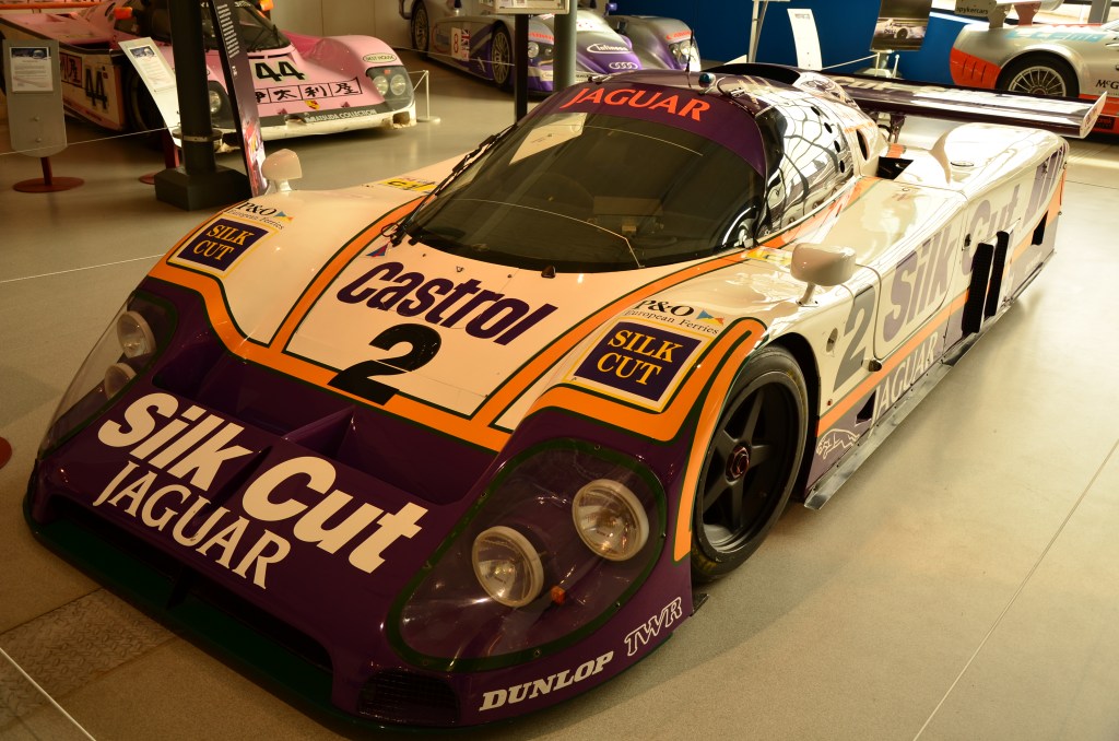 Le_Mans_1988_Silk_Cut_TWR_Jaguar_XJR-9_at_Coventry_Motor_Museum.jpg