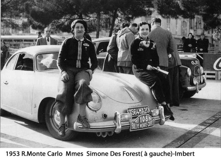 1953 MC Simone-Imbert N°108 Porsche 356 1500